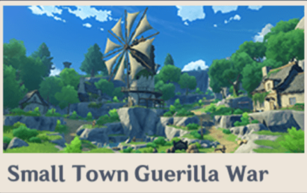 Genshin - Windtrace Map - Small Town Guerilla War