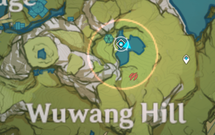 Genshin - Ghost Fire Stream Map Location