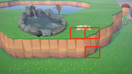 ACNH - Creating a big cliff