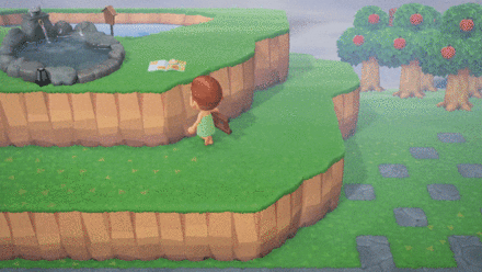 ACNH - Swimming in baths