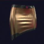 Brass Harmony Skirt with Double Nanofiber Weave