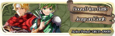 Bound Hero Battle: Jeorge & Gordin Banner