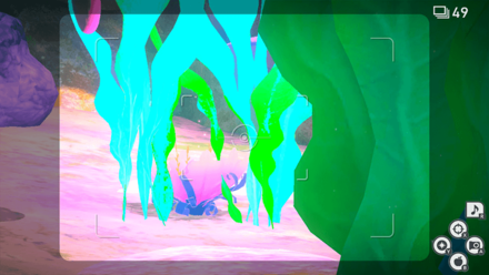 New Pokemon Snap - Undersea Glowing Crystabloom