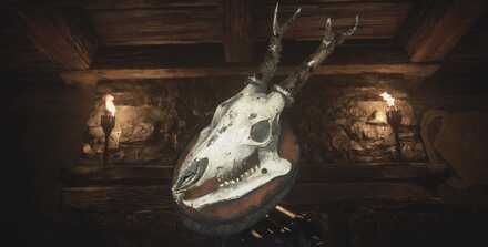 Resident Evil Village Mounted Animal Skull Location