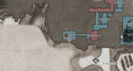 Resident Evil Village Mounted Animal Skull Map