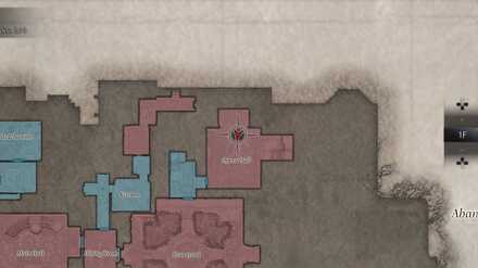 Resident Evil Village Iron Insignia Key Map