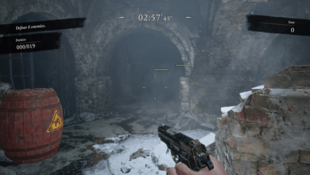 Castle II Area 1 Barrel