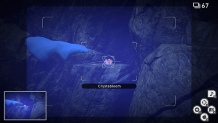 New Pokemon Snap - Cave Crystabloom1