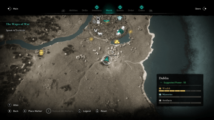 The Wages of War - Starting Location.png