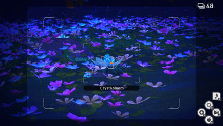 New Pokemon Snap - Park (Night) Crystabloom2
