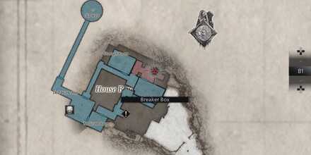 Resident Evil Village Relief of a Child Map