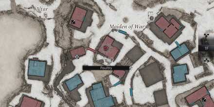 Resident Evil Village Four-Winged Key Map