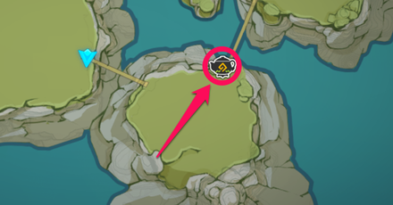 Genshin - Emerald Peak Traveling Salesman Location - Summerchase Peak