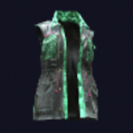 Night City Lightweight Carbon-Fiber Sleeveless Field Jacket