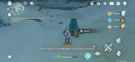 Genshin Impact - Speech and Etiquette - Ley Line Monolith