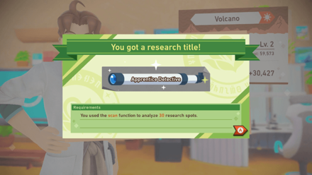 New Pokemon Snap - Apprentice Detective Research Title