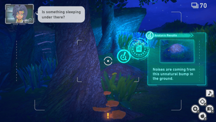 New Pokemon Snap - Park (Night) Research Spot1