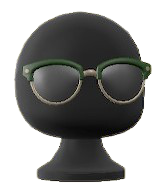 ACNH - Browline Glasses Image