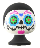 ACNH - Candy-Skull Mask Image