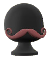 ACNH - Curly Mustache Image