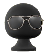 ACNH - Double-Bridge Glasses Image