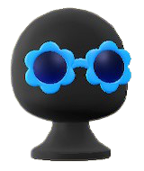 ACNH - Flower Sunglasses Image