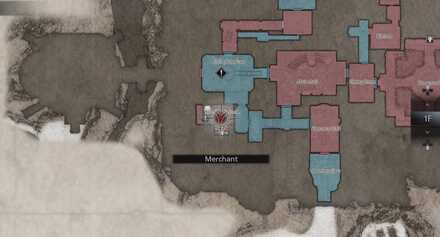 Resident Evil Village the Duke in Castle Dimitrescu