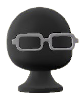 ACNH - Square Glasses Image