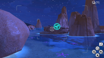 New Pokemon Snap - Beach (Night) Research Spot2
