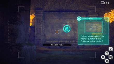 New Pokemon Snap - Illumina Spot (Outaway Cave) Research Spot 7