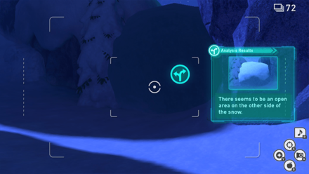 New Pokemon Snap - Snowfields (Night) Research Spot 2