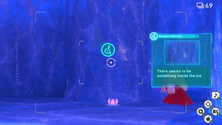 New Pokemon Snap - Snowfields (Night) Research Spot 4