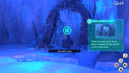 New Pokemon Snap - Snowfields (Night) Research Spot 5