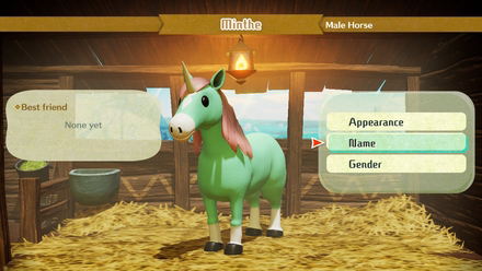 Miitopia - How to rename your horse