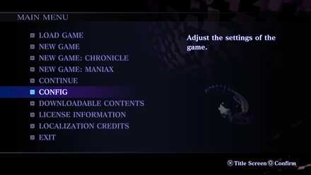 Change Language Main Menu