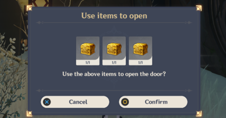 Genshin - Secret Room Entrance Box