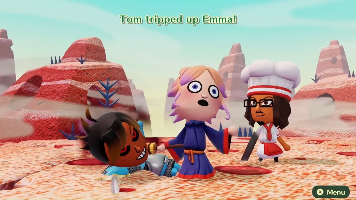 Miitopia Switch Status Effects