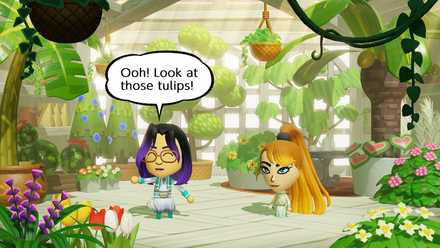 Miitopia - Outings Guide - Locations - Botanical garden