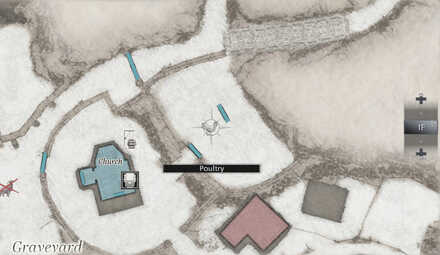 Resident Evil Village - Poultry Location Church Graveyard Map Guides.jpg