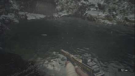 Resident Evil Village - Fish Location - Castle Dimitrescu Drawbridge.jpg