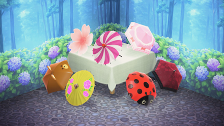 Animal Crossing New Horizons (ACNH) - List of All Umbrellas
