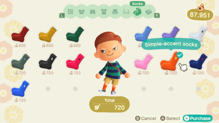 Animal Crossing New Horizons (ACNH) - How to Get Socks (Able Sisters)