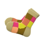 ACNH - Color-Blocked Socks Image