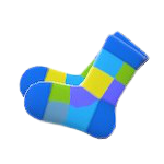 ACNH - Color-Blocked Socks Image