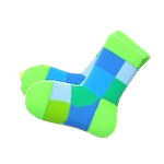 ACNH - Color-Blocked Socks Image