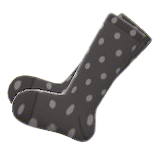 ACNH - Dotted Knee-High Socks Image