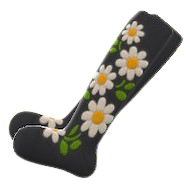 ACNH - Embroidered-Flower Tights Image