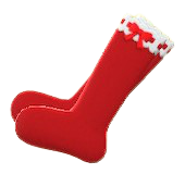 ACNH- Frilly Knee-High Socks Image