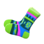 ACNH - Geometric-Print Socks Image