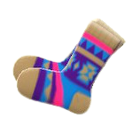 ACNH - Geometric-Print Socks Image